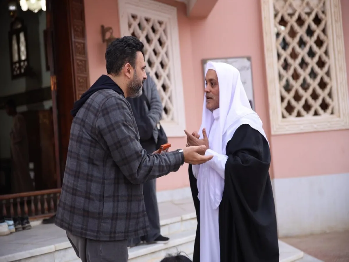 أكرم حسنى في الكابتن - الصورة من الشركة المنتجة