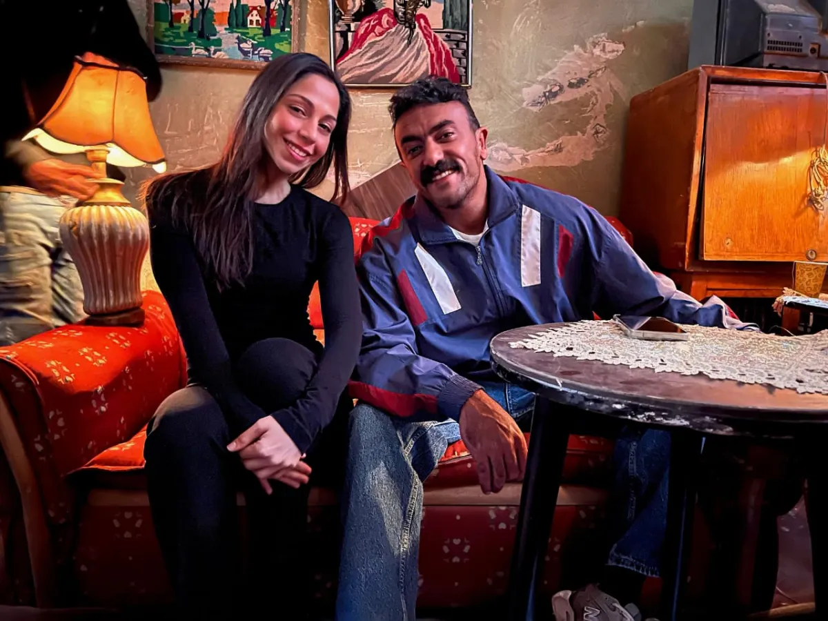 ريم عامر وأحمد العوضي من مسلسل فهد البطل- الصورة من المكتب الإعلامي للشركة المنتجة