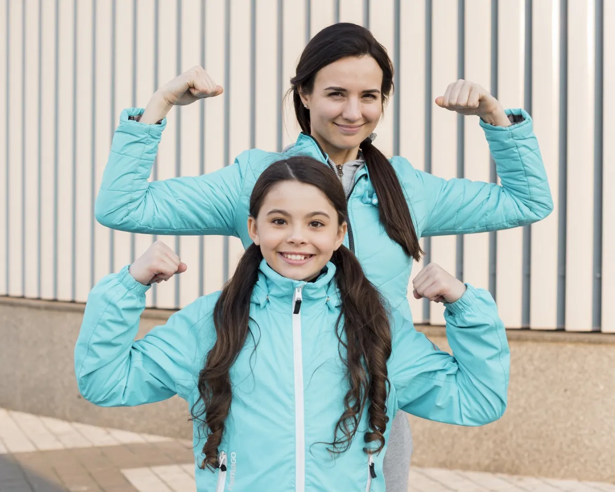 صورة لأم مع ابنتها