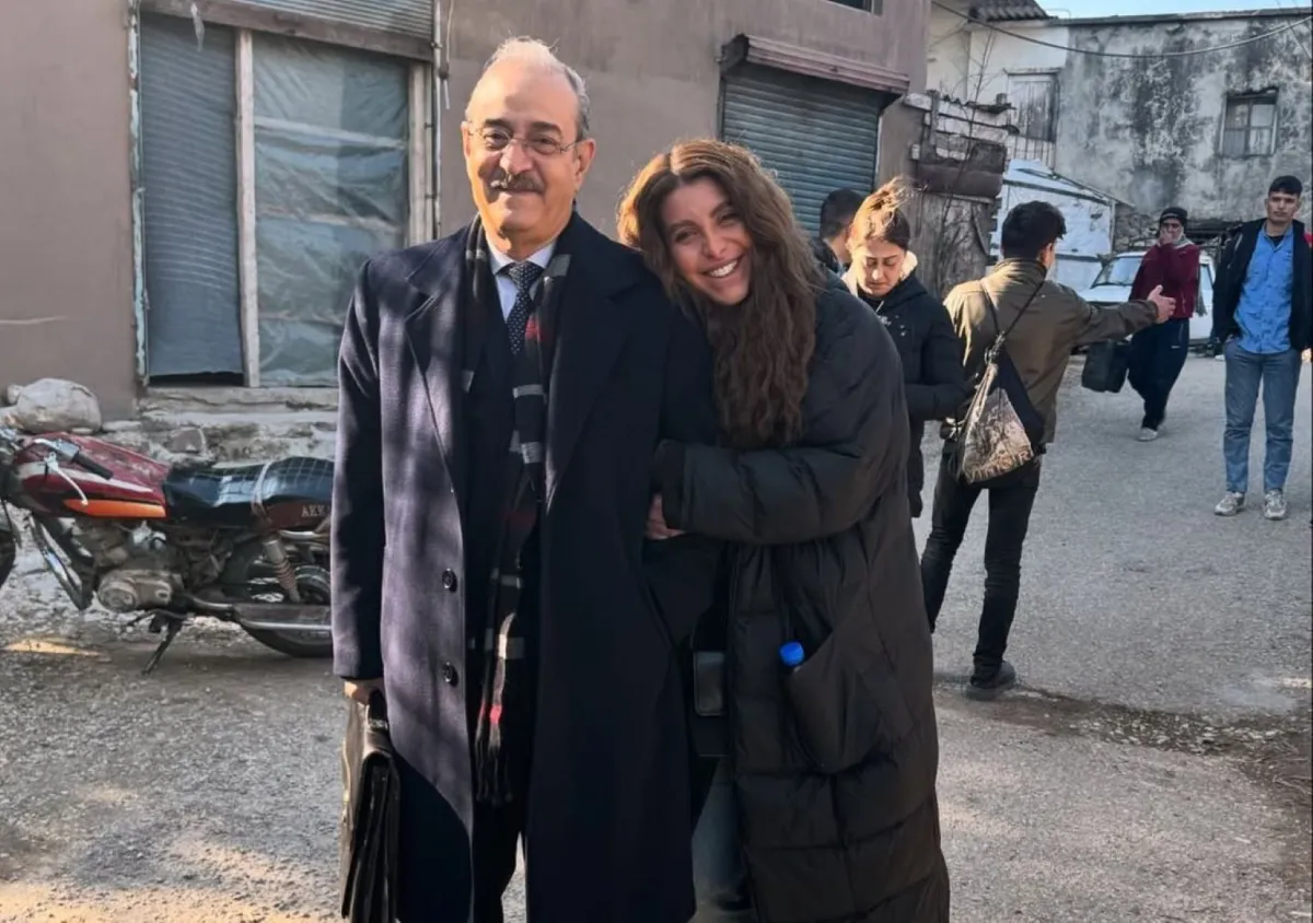 كواليس مسلسل البطل - الصورة من صفحة نور علي على انستغرام