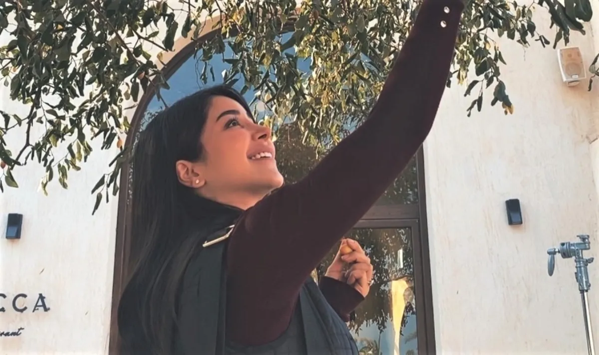 أسيل عمران- الصورة من   حسابها على الانستغرام