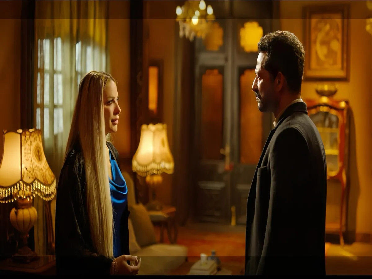 عمرو سعد وريم مصطفى - الصورة من الفنانة ريم مصطفى