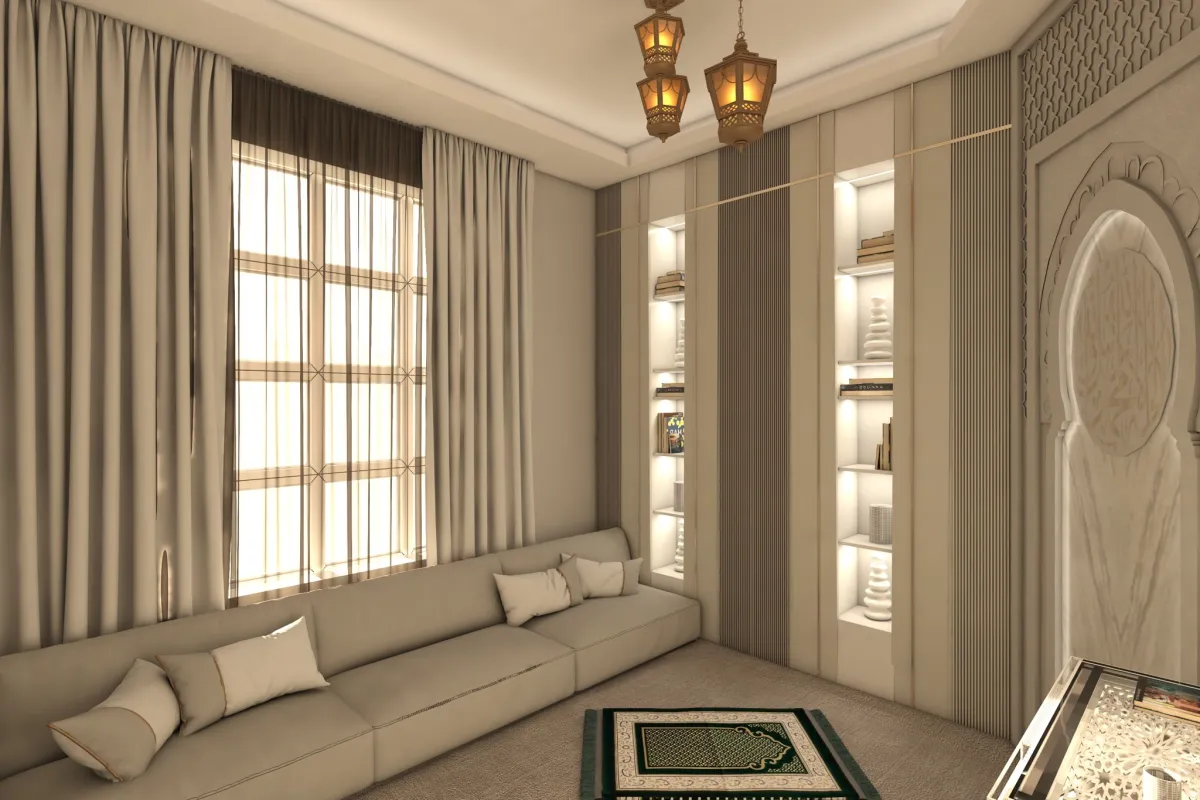 تصميم ركن الصلاة