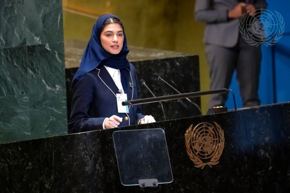 من هي السعودية جنى الريفي التي أبهرت الحضور في الأمم المتحدة؟