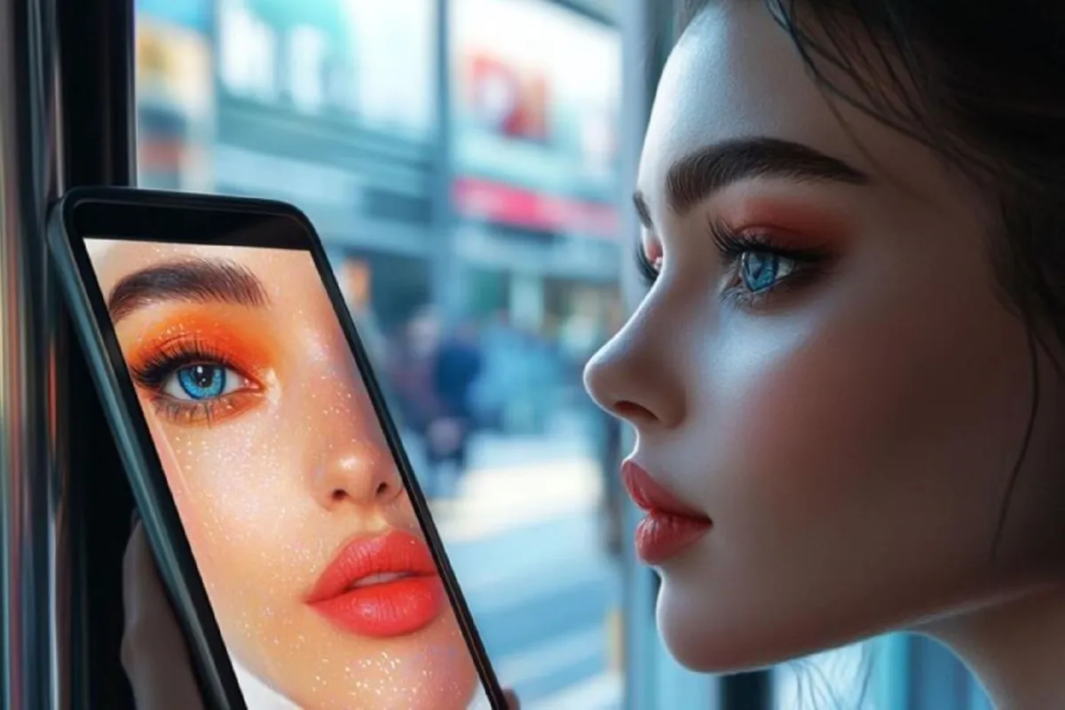 أول أحمر شفاه يطبق عبر الذكاء الاصطناعي