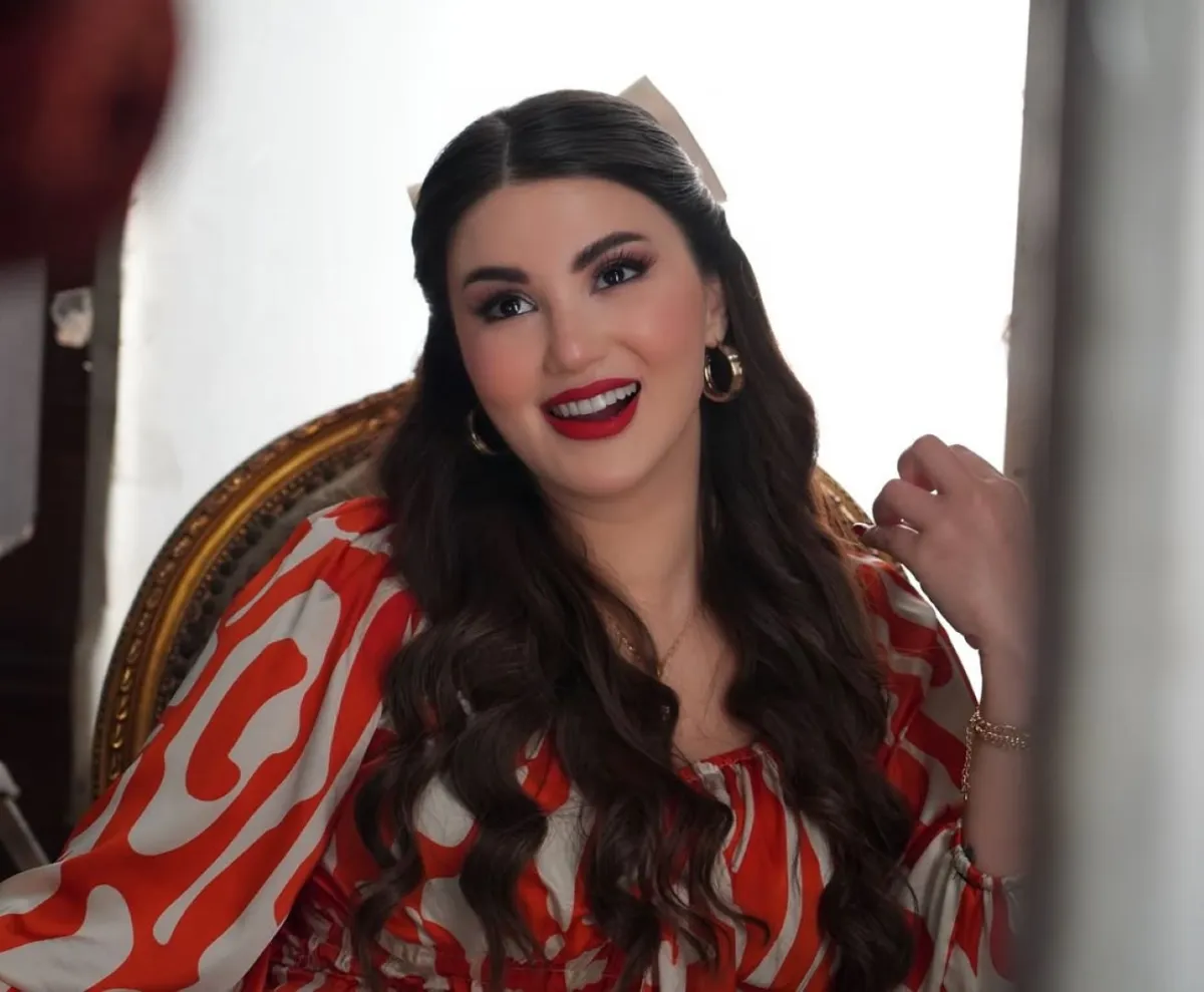 هدى الإتربي من مسلسل العتاولة 2 -الصورة من حسابها على إنستغرام