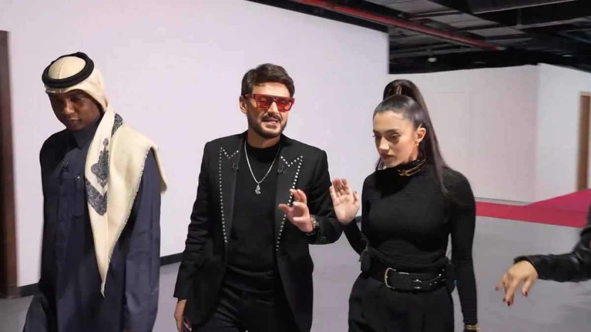 الفنانة ستيفاني عطا الله ببرنامج رامز إيلون مصر- الصورة من حساب الفنان رامز جلال على منصة x