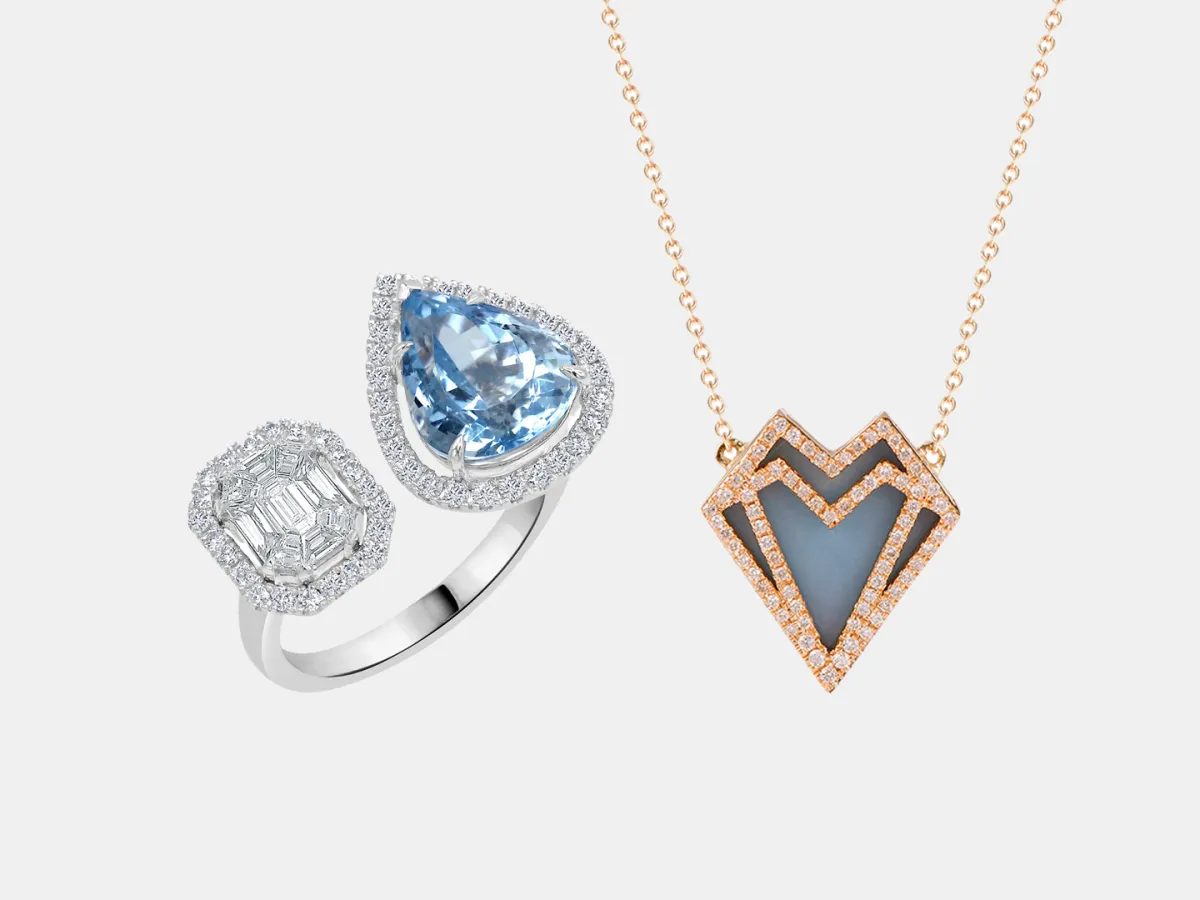 مجوهرات الأكوامارين