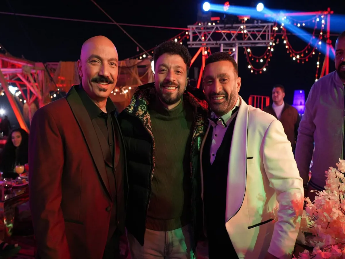 أحمد السقا وأحمد خالد موسى وطارق لطفي- الصورة من حساب أحمد خالد موسى على إنستغرام