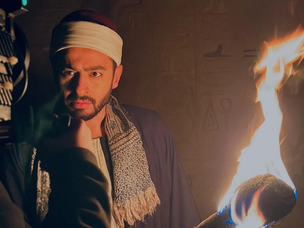 حمادة هلال من المداح 5 - الصورة من حساب حمادة هلال على انستغرام