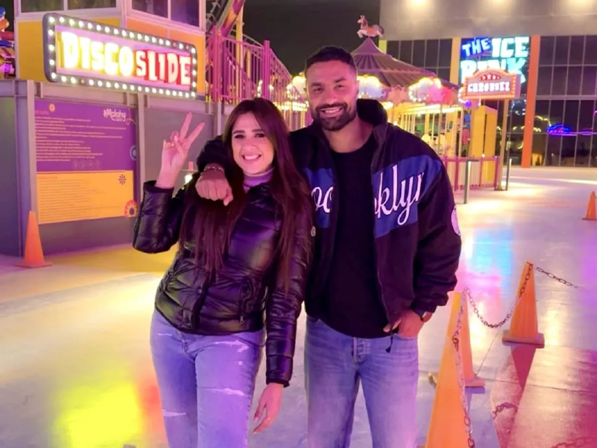 ياسمين عبد العزيز وكريم فهمي- الصورة من حساب ياسمين عبد العزيز على إنستغرام