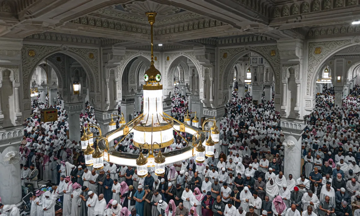  4.2 مليون مصلٍ ومعتمر بالمسجد الحرام - الصورة من حساب الهيئة العامة للعناية بشؤون الحرمين على إكس