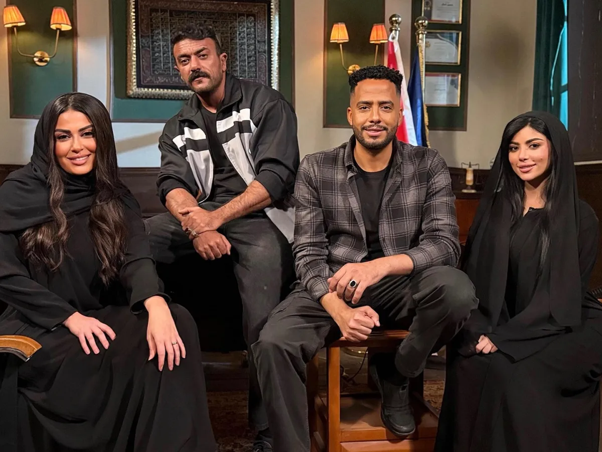 أبطال مسلسل فهد البطل- الصورة من حساب عصام السقا على إنستغرام