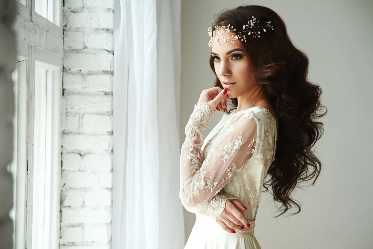 أكسسوارات شعر عروس العيد