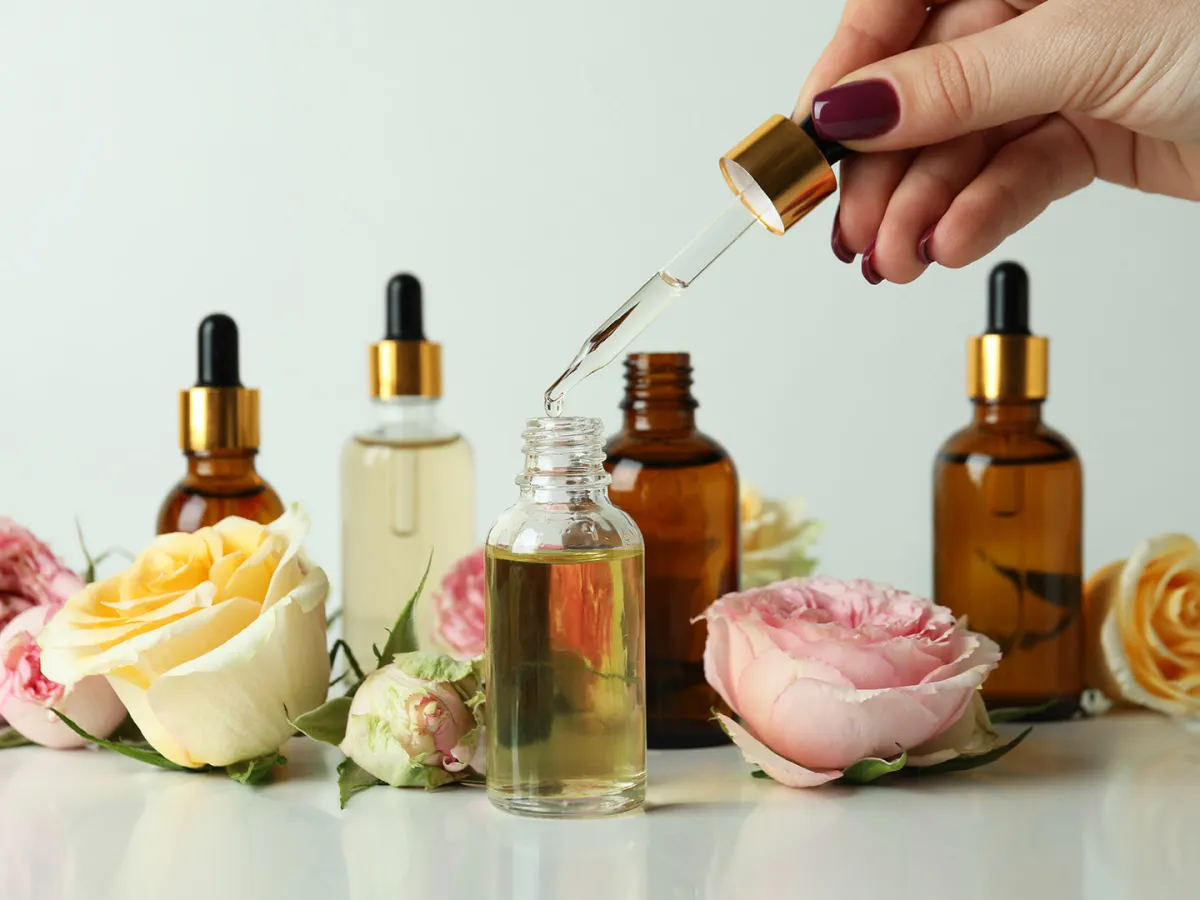 صنع العطر بزيت الزيتون