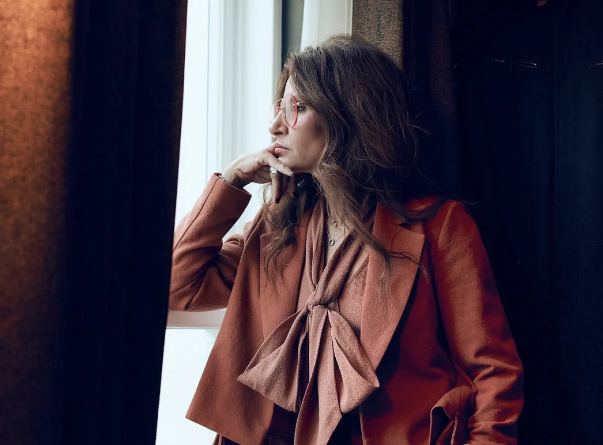 المصممة دانة أبو حمد- الصورة من أرشيفها.