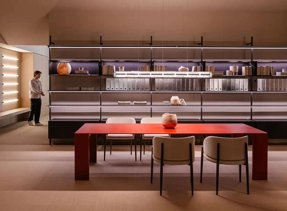 جناح في معرض ميلانو للمفروشات