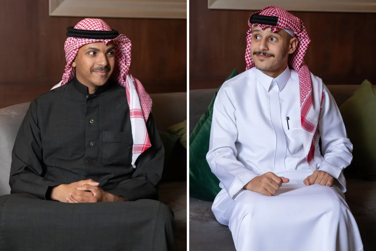 عبد المجيد المزيني وعبدالله الزامل 