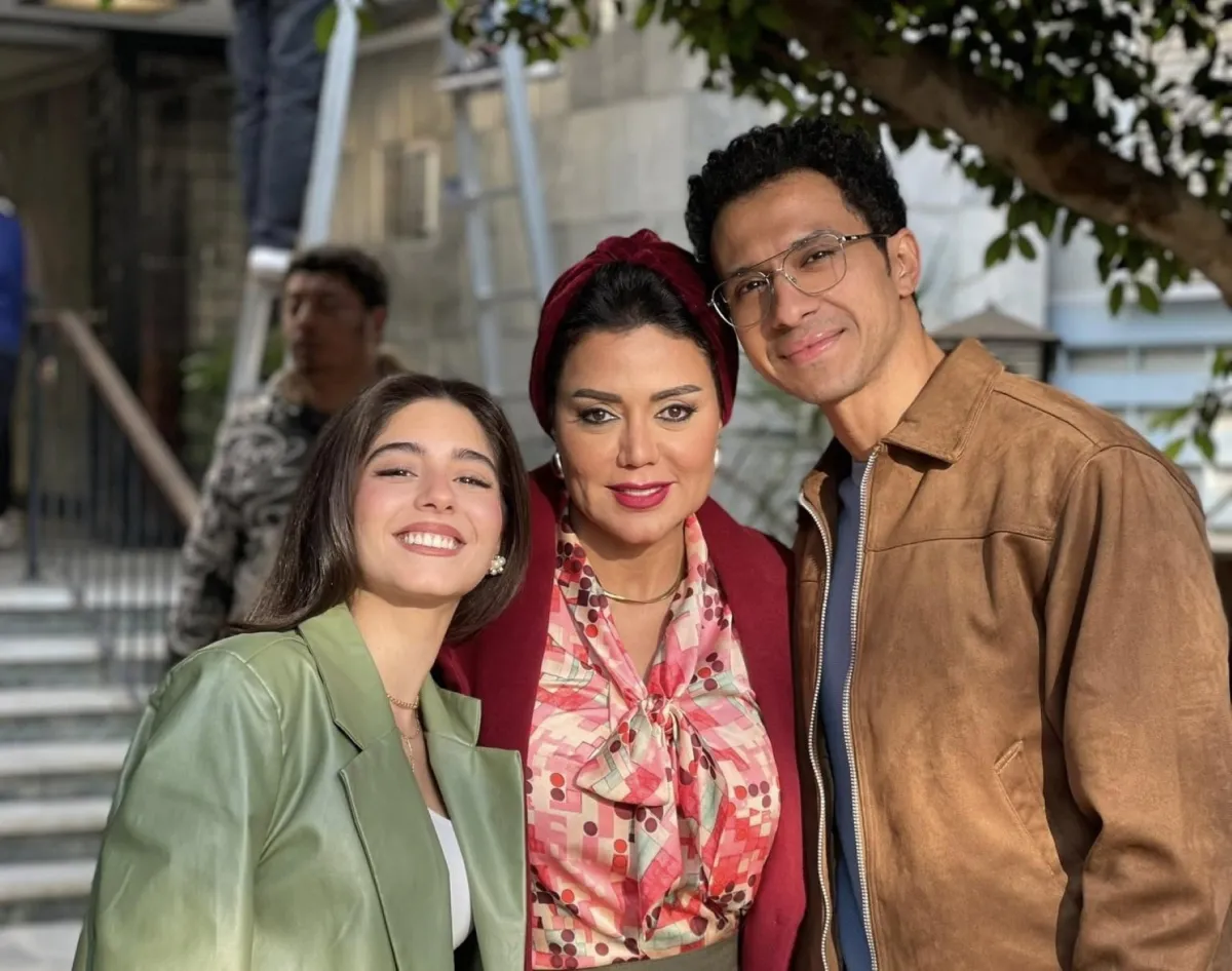 رانيا يوسف وعصام عمر ومايان السيد من مسلسل نص الشعب اسمه محمد - الصورة من الشركة المنتجة