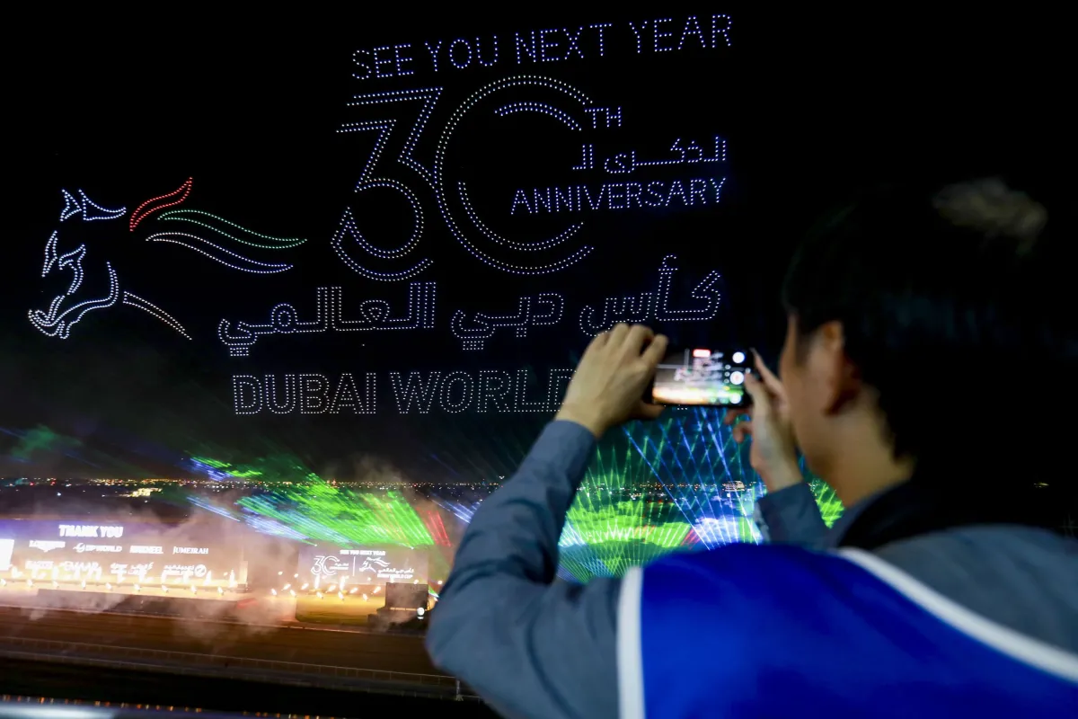 الحفل الختامي لكأس دبي العالمي يسجل رقمًا قياسيًّا في جينيس. الصورة من wam