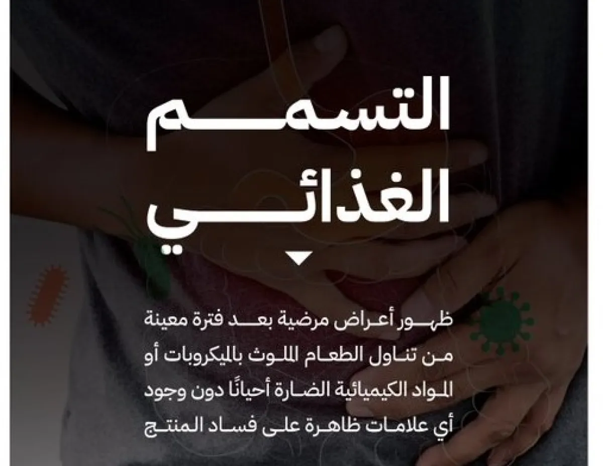  حملة للتوعية بالتسمم الغذائي بالسعودية - الصورة من حساب الغذاء والدواء السعودية على إكس