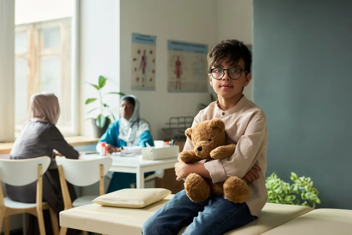 صورة طفل يعاني نفسياً
