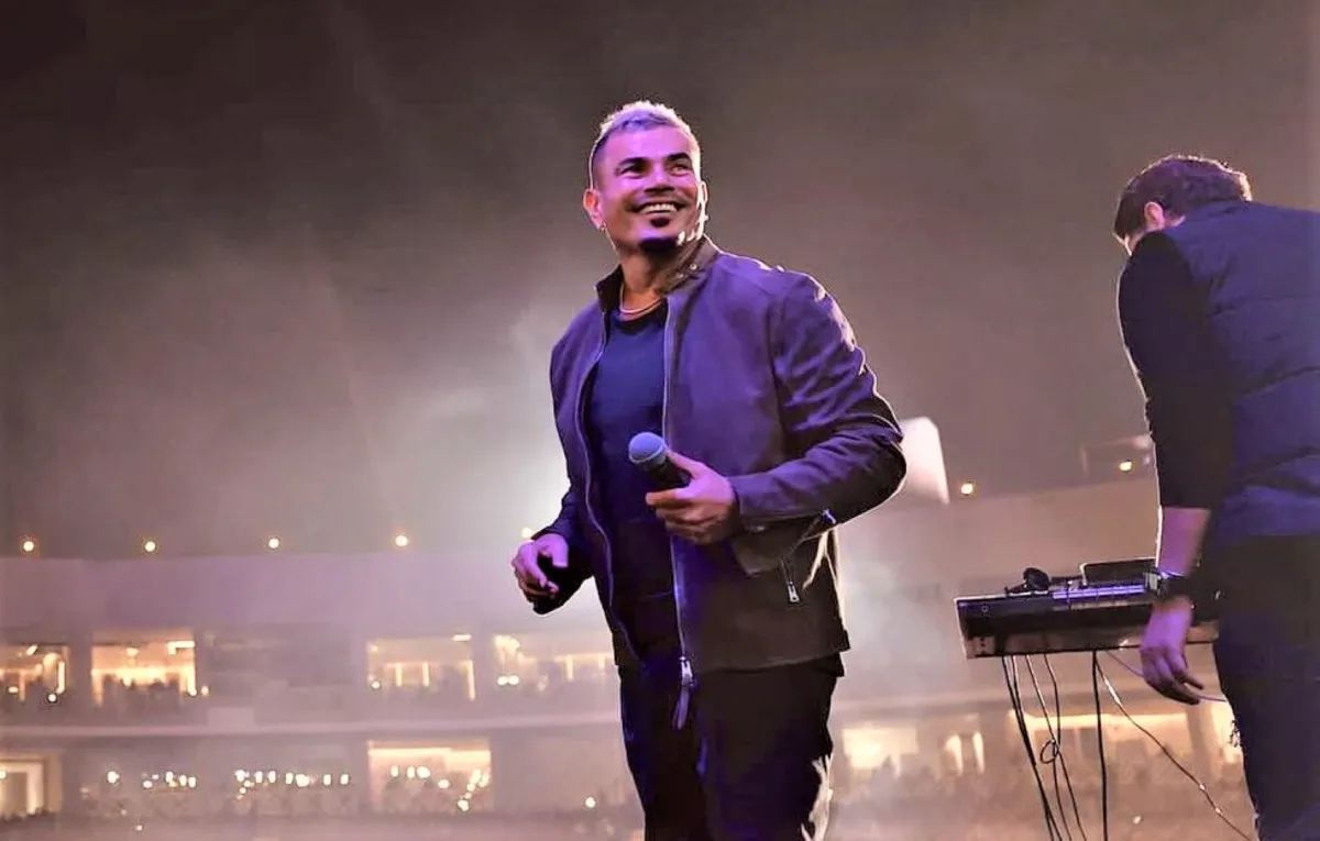 عمرو دياب- الصورة من حسابه على الانستغرام