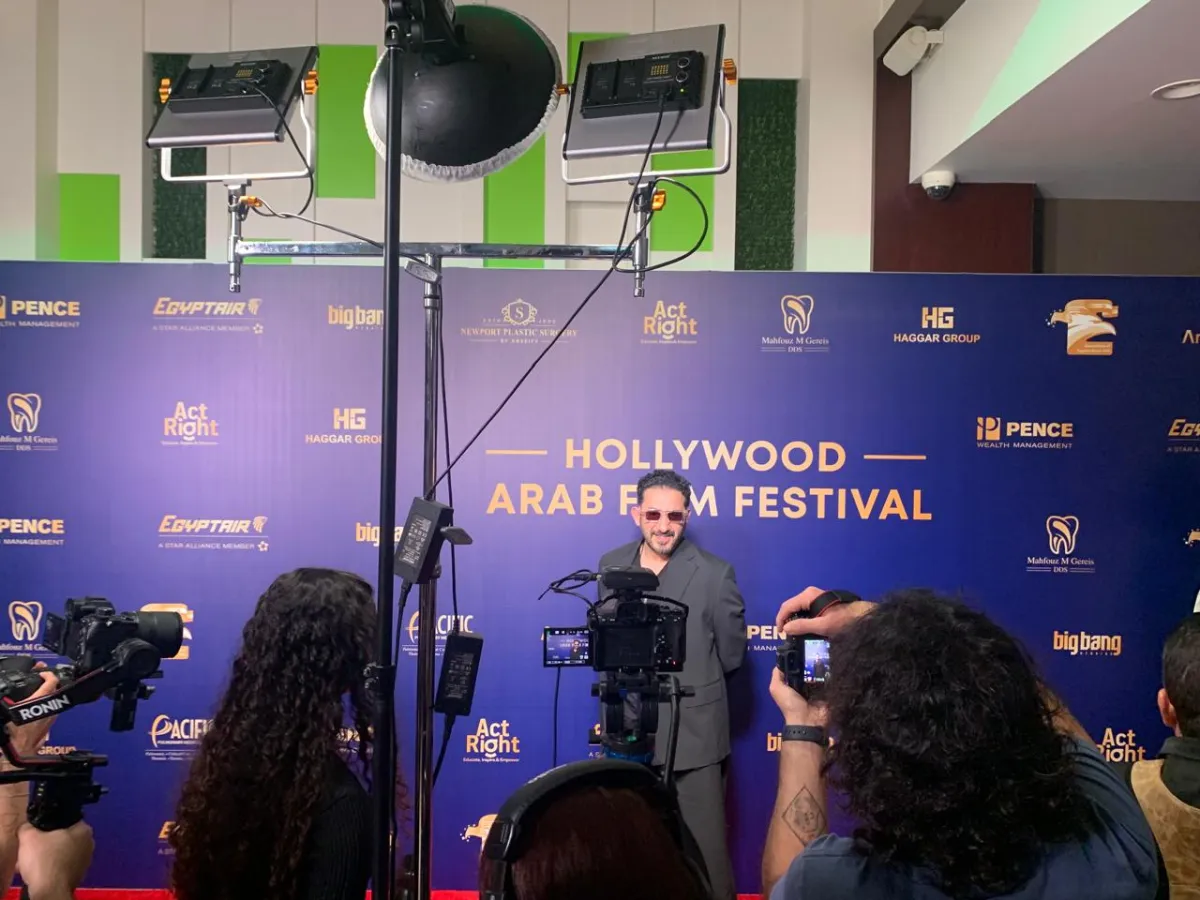 حضور احمد حلمى مهرجان هوليود للفيلم العربي