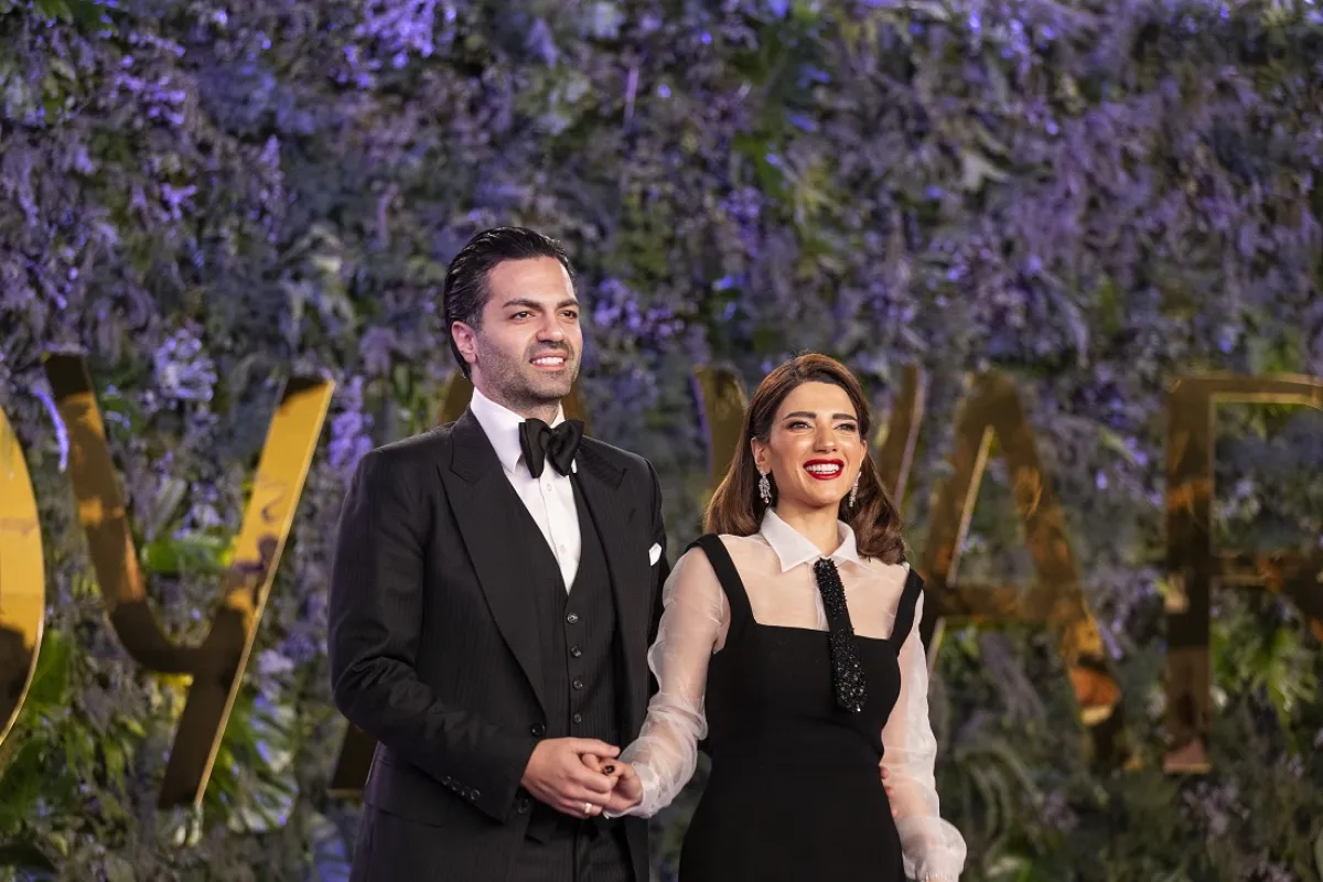 نارين بيوتي وخطيبها- الصور من المكتب الاعلامي لـ mbc