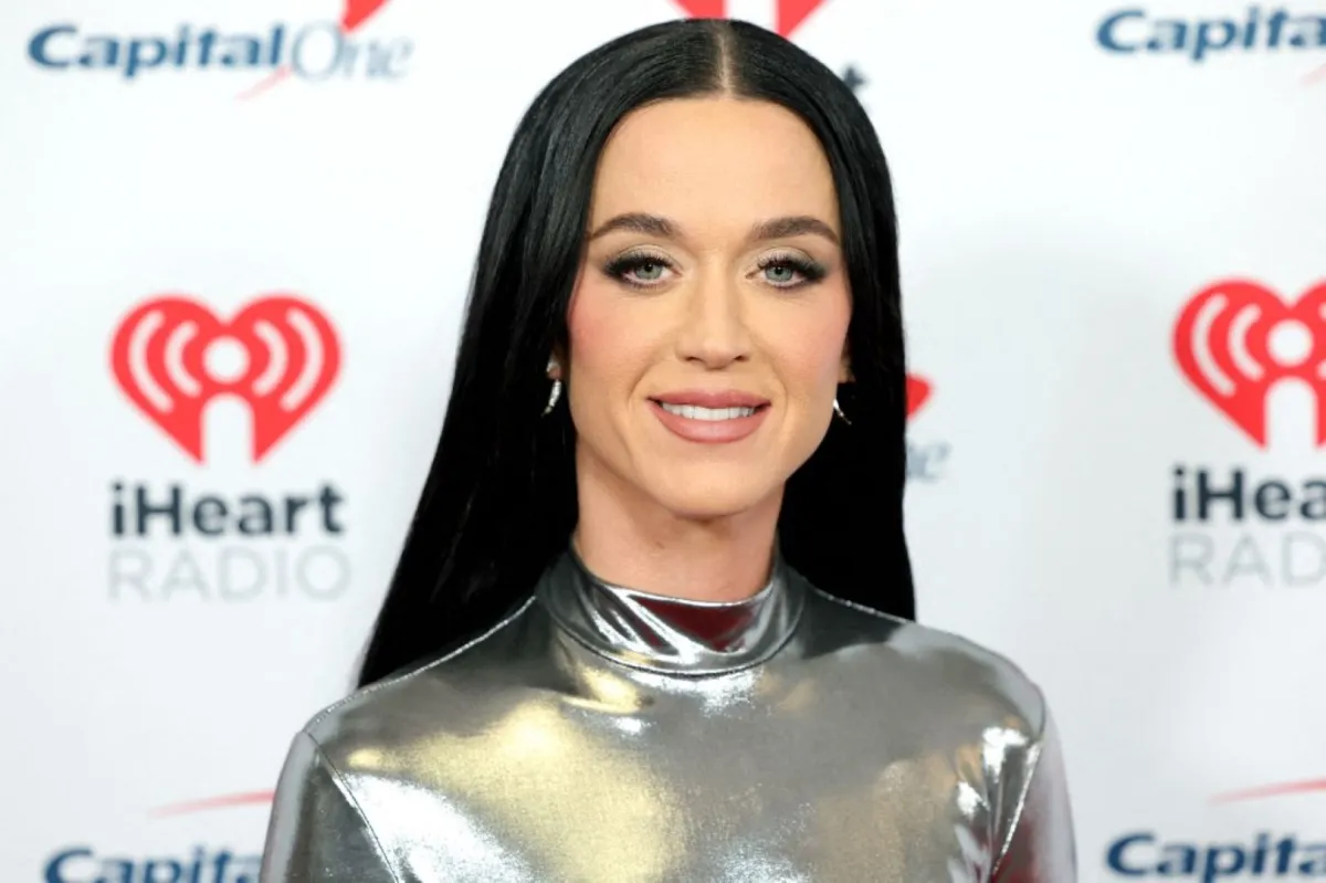 كاتي بيري في ماديسون سكوير غاردن بمدينة نيويورك (Katy Perry at Madison Square Garden in New York City). مصدر الصورة: Arturo Holmes/Getty Images for iHeartRadio/AFP