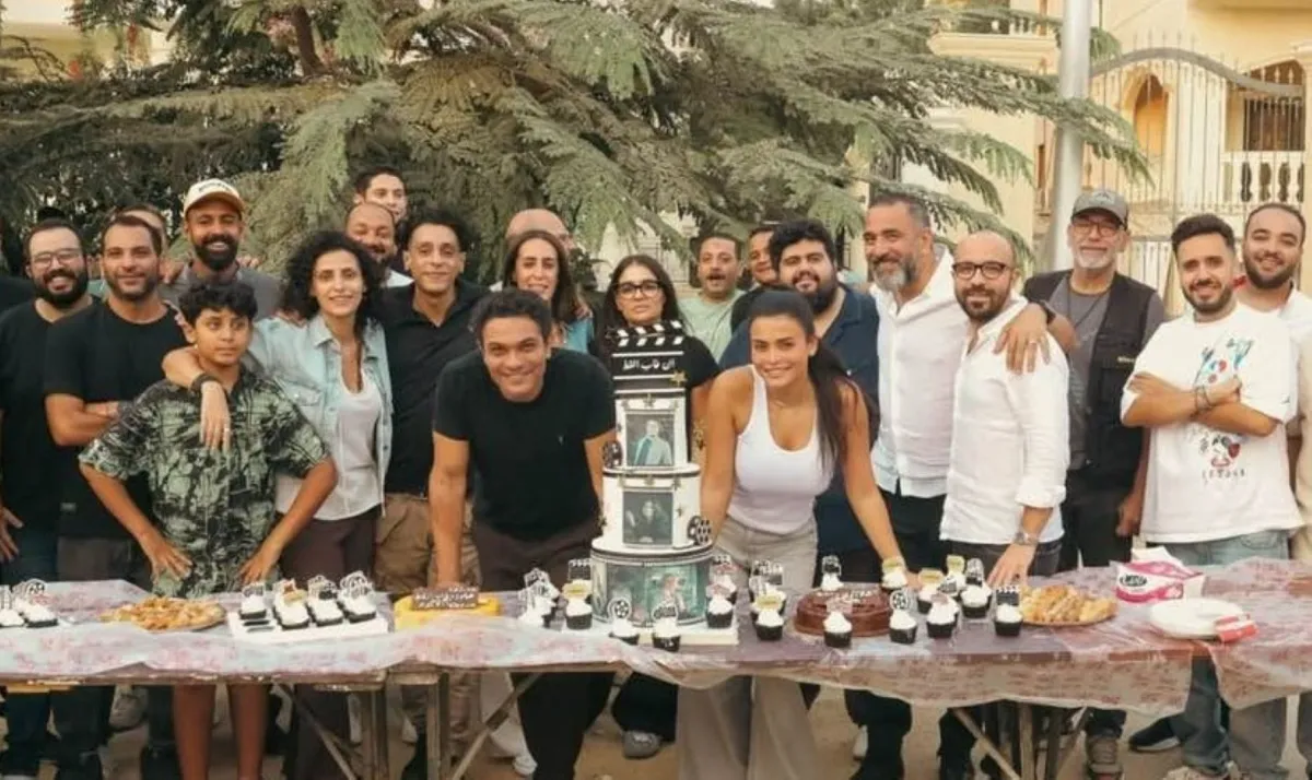 كواليس فيلم إن غاب القط - الصورة من صفحة المنتج هاني عبد الله على فيسبوك