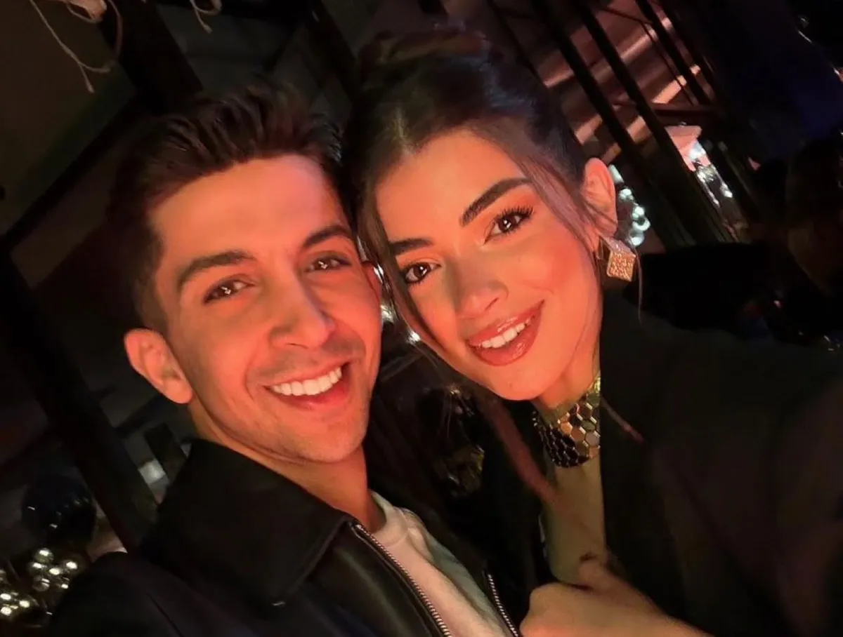 ليلى أحمد زاهر وهشام جمال- الصورة من صفحتها على انستغرام