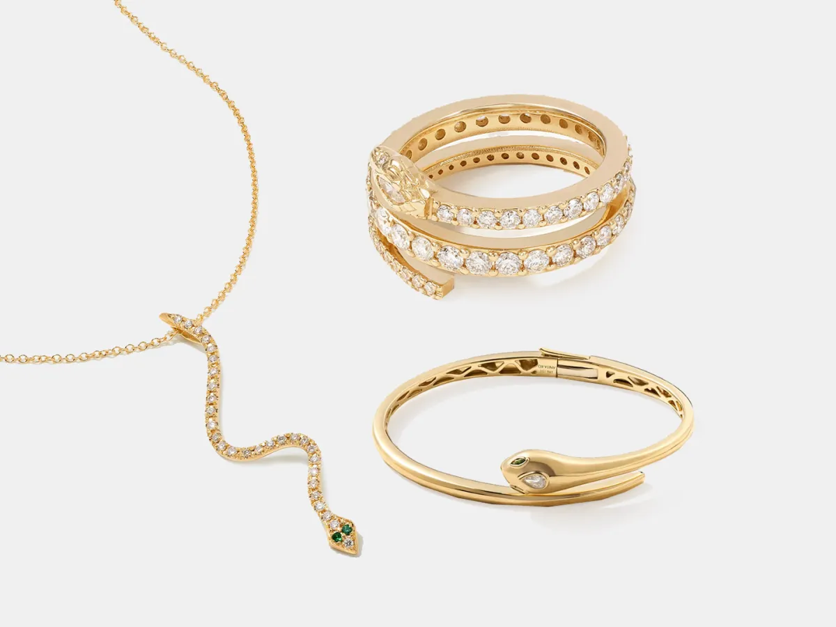 تصاميم مستوحاة من الأفعى: بين الرمزية القديمة والفخامة العصرية