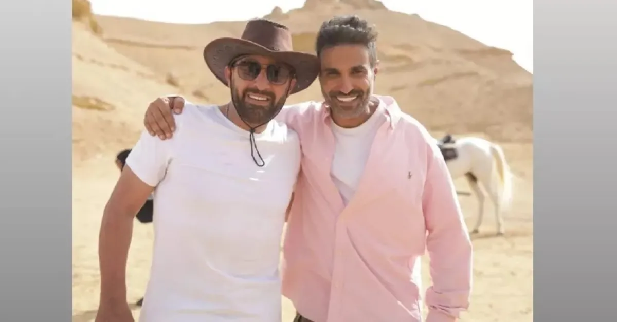 أحمد السقا وأحمد فهمي - الصورة من المكتب الإعلامي للشركة المنتجة لفيلم عصابة الماكس