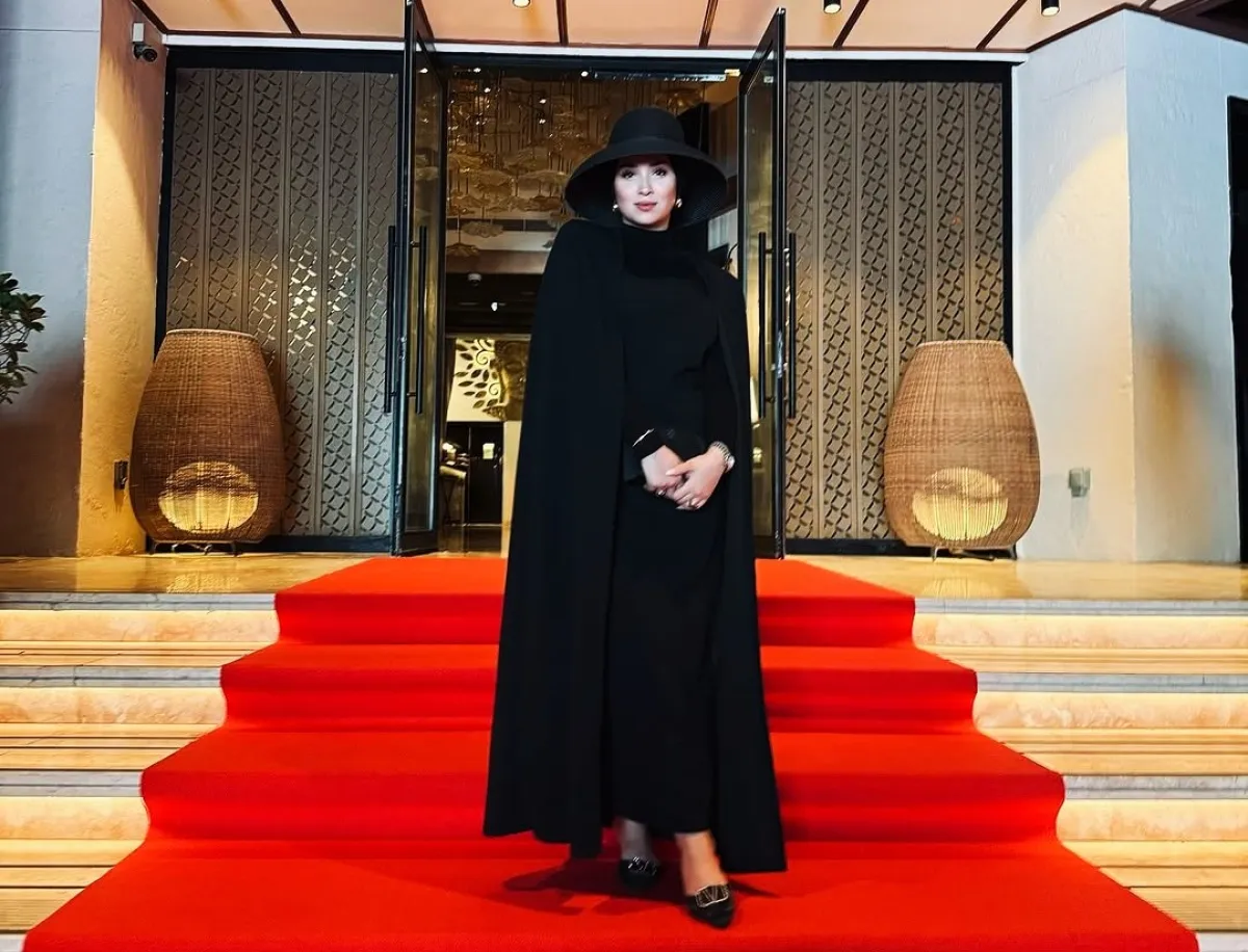 مدونة الموضة وسيدة الأعمال ريتا عدنان -الصورة من حسابها على إنستغرام