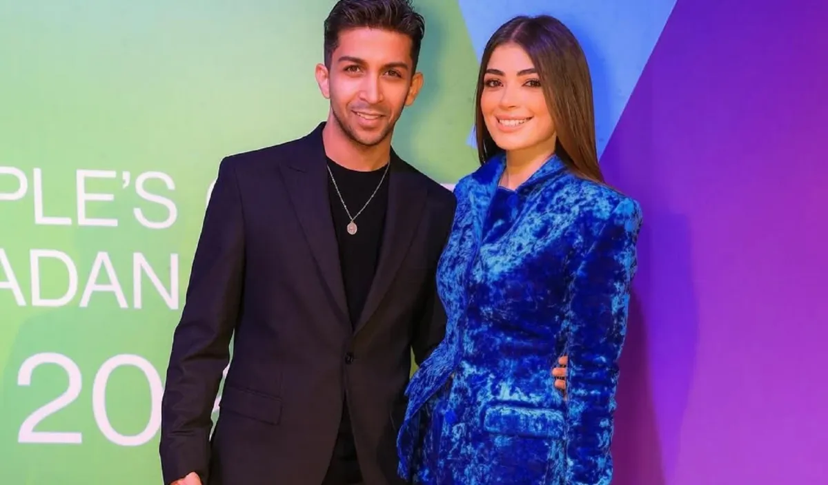 ليلى زاهر وهشام جمال الصورة من حسابها الرسمي على إنستغرام