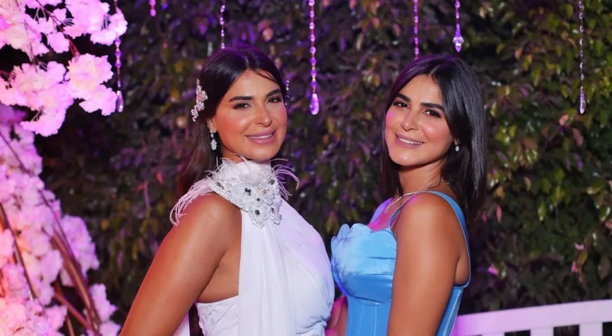 رانيا منصور وشقيقتها نورهان- الصورة من حساب رانيا على إنستغرام