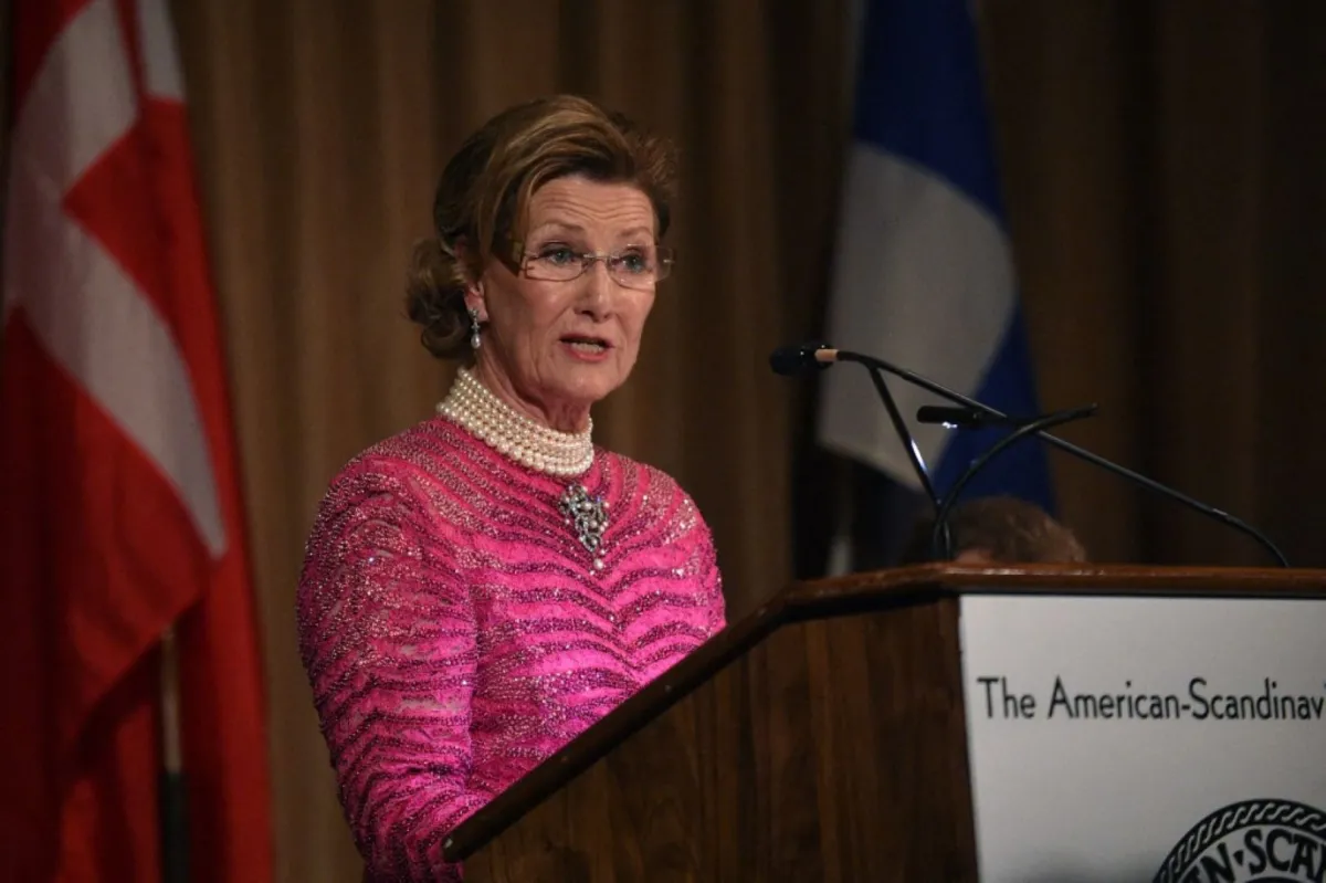 الملكة سونيا في مدينة نيويورك (Queen Sonja in New York City). مصدر الصورة: Bryan Bedder/Getty Images/AFP