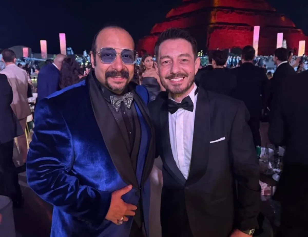 حفل زفاف ليلى أحمد زاهر وهشام جمال - الصورة من صفحة محمد ثروت على انستغرام