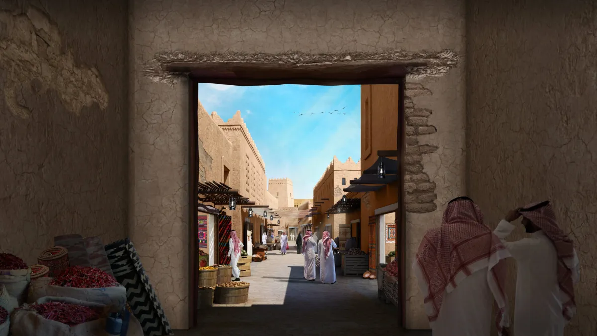 الدرعية - الصورة من موقع الدرعية الرسمي