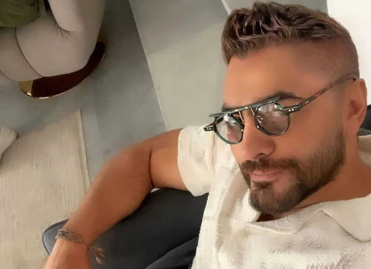 تامر حسني- الصورة من حسابه على إنستغرام