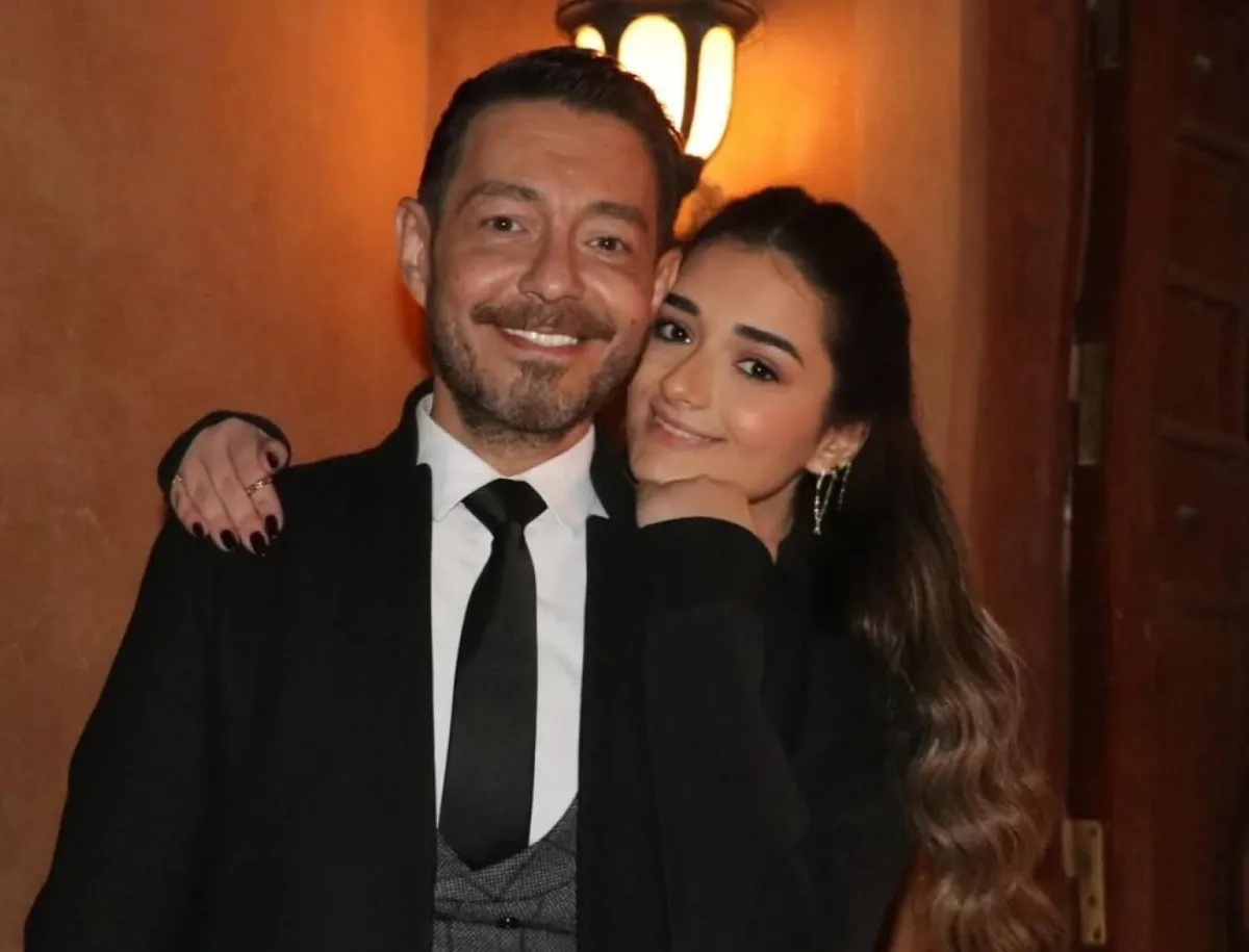 ملك ووالدها أحمد زاهر- الصورة من حسابها على إنستغرام