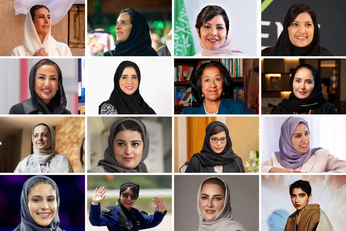 سعوديات في مناصب قيادية في مجالات الدبلومسية والرياضة والاقتصاد والصحة والسياحة والصحة والفضاء والتقنية