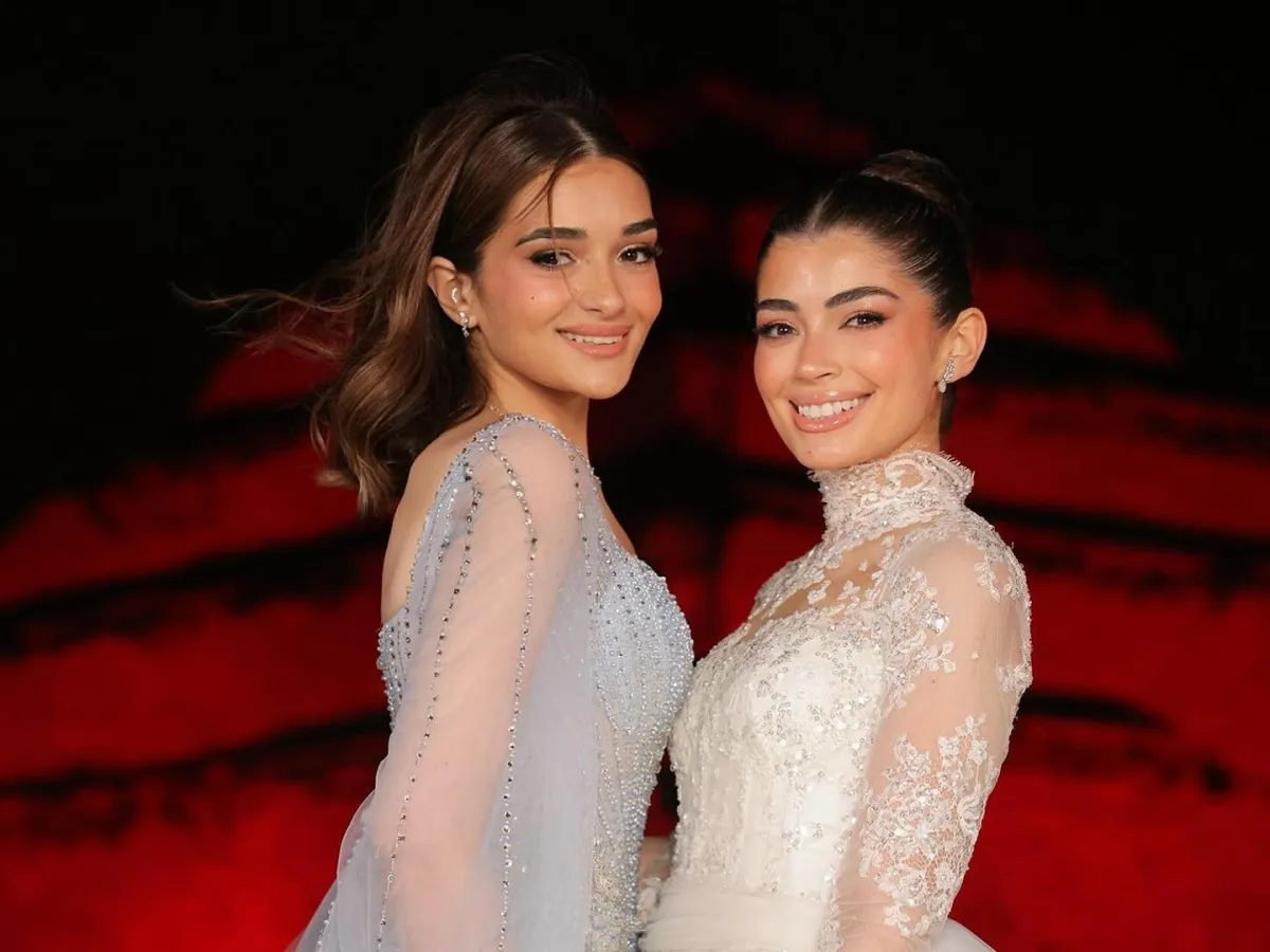 ملك وليلى أحمد زاهر - الصورة من حساب ملك على إنستغرام