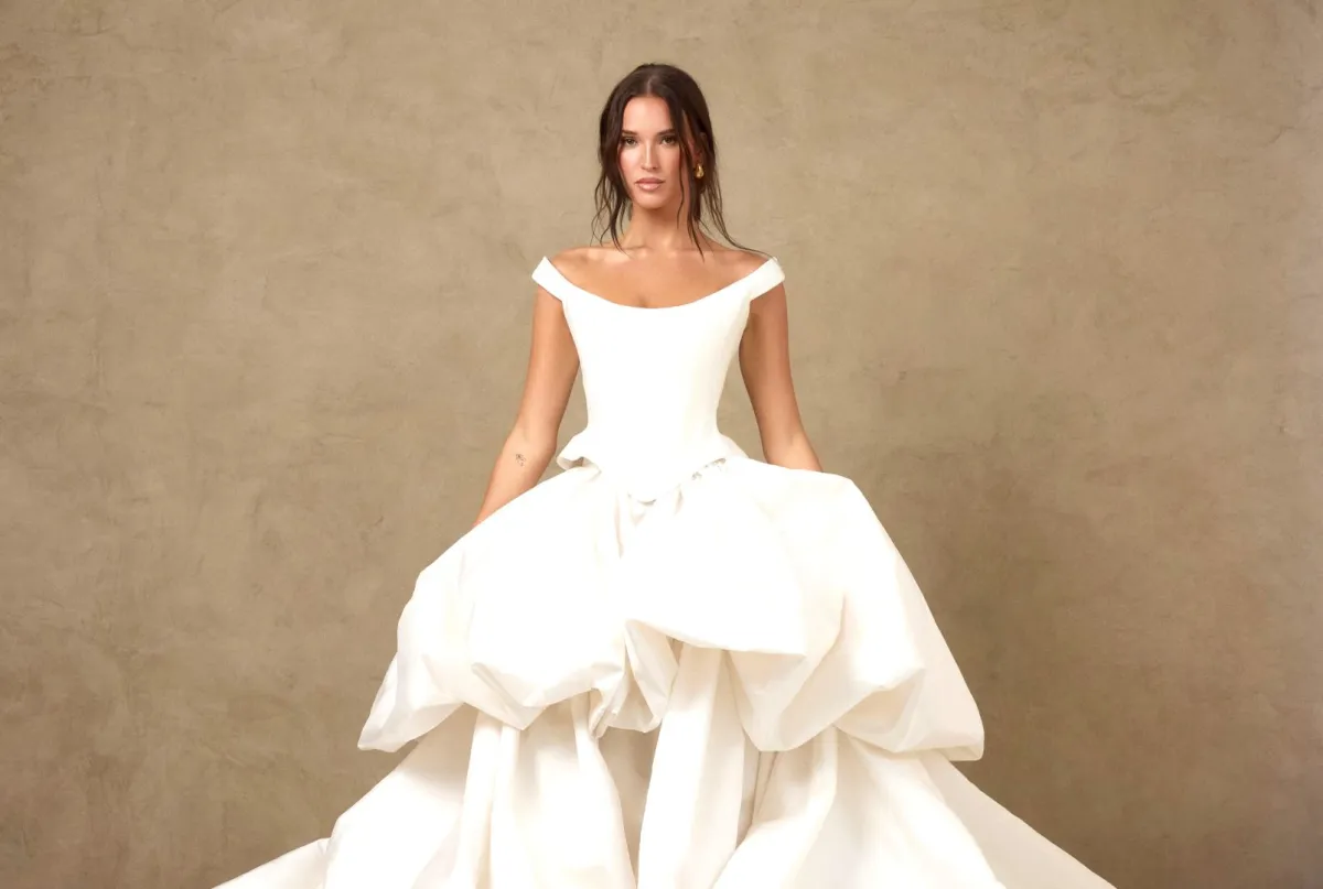 فستان زفاف من كاثرين تاش Katherine Tash - الصورة من Launchmetrics/Spotlight ©