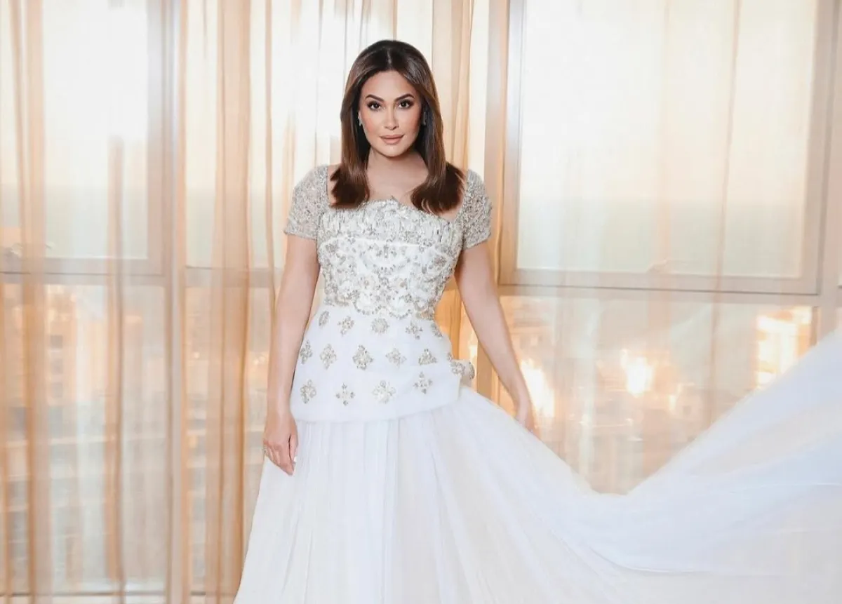 النجمة هند صبري - الصورة من المصمم سعيد قبيسي