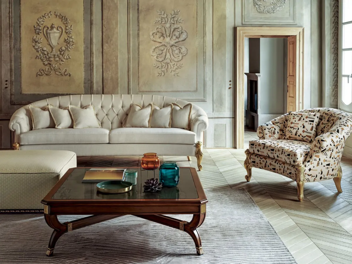 غرفة جلوس بطراز باروك Ercole من أنجيلو كابيلليني Angelo Cappellini