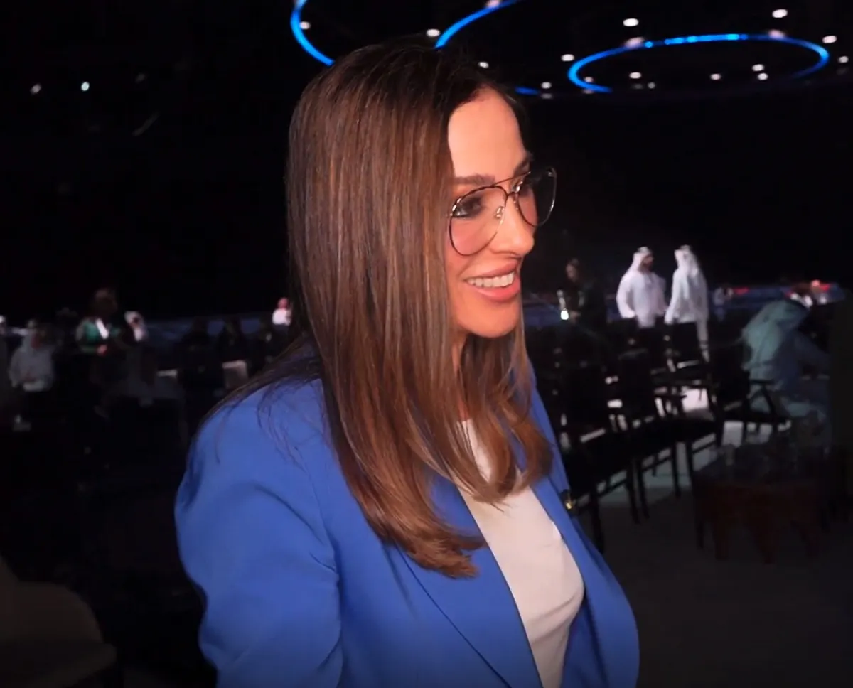 الإعلامية وفاء الكيلاني في لقاء مع سيدتي على هامش قمة الإعلام العربي 2025