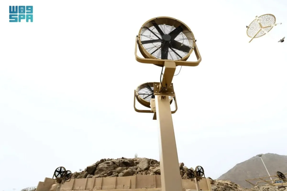 مشروع تخفيف الإجهاد الحراري يهدف إلى تقليل تأثير ارتفاع درجات الحرارة على صحة وراحة الحجاج 