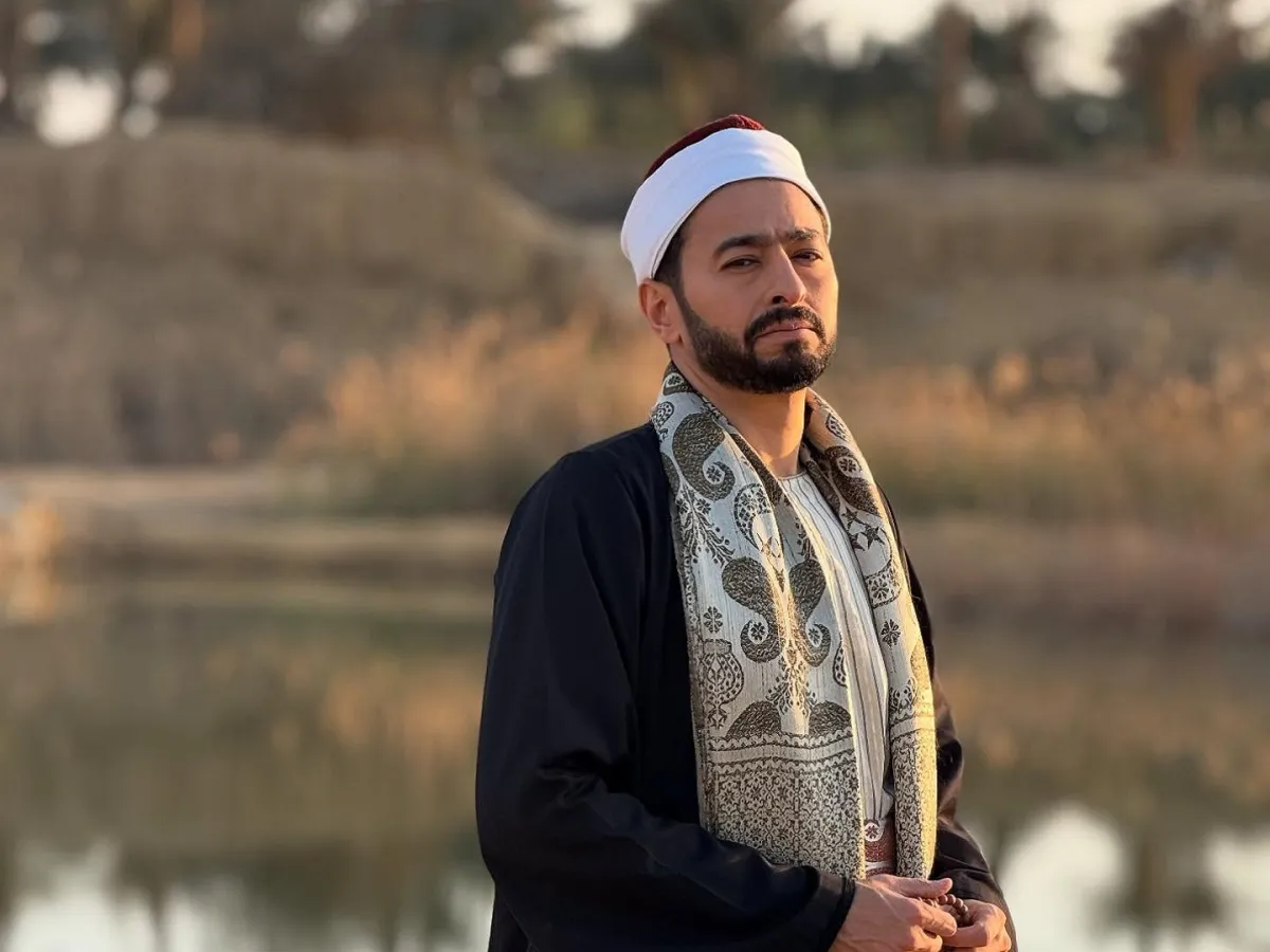 حمادة هلال من مسلسل المداح -الصورة من حسابه على إنستغرام